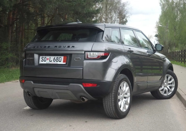 Land Rover Range Rover Evoque cena 73900 przebieg: 150410, rok produkcji 2016 z Strzelno małe 781